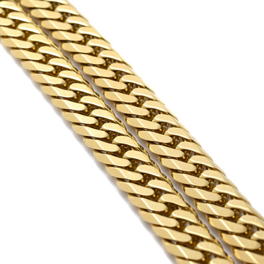 喜平 KIHEI K18 18金 50.4cm 101.8g 6面 ダブル Ｗ イエローゴールド K18YG ネックレス 大 造幣局検定マーク ※ショッピングローン対応していません