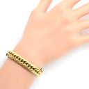 喜平 KIHEI K18 18金 20.2cm 50.3g 16面 トリプル イエローゴールド K18YG ブレスレット 造幣局検定マーク ショッピングローン対応していません