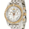腕時計 ブライトリング BREITLING クロノマット41 CB14012/BA53 CB0140 自動巻き メンズ K18RG×SS コンビ シェル 純正ダイヤ ホワイト