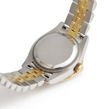 腕時計 ロレックス ROLEX デイトジャスト 179383G G番 自動巻き レディース OH済 G番 K18YG×SS コンビ 純正ダイヤ ラウンド