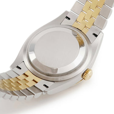 腕時計 ロレックス ROLEX デイトジャスト 36 126233G ランダム番 自動巻き メンズ OH済 ランダム番 K18YG×SS コンビ 純正10Pダイヤ ホリコン