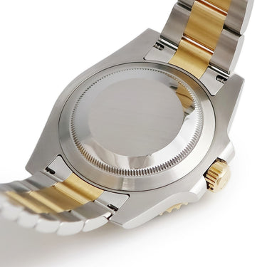 腕時計 ロレックス ROLEX サブマリーナー デイト 116613LN 自動巻き メンズ ランダム番 K18YG×SS コンビ 黒 ベンツ針