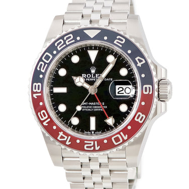 腕時計 ロレックス ROLEX GMTマスター2 126710BLRO ランダム番 自動巻き メンズ ランダム番 赤 青 黒 ブラック ペプシ ベンツ針