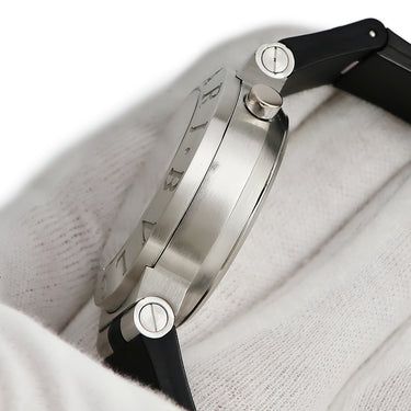 腕時計 ブルガリ BVLGARI ディアゴノ ラトラパンテ クロノグラフ CH40PL 自動巻き メンズ Pt950無垢 スモールセコンド ホワイト