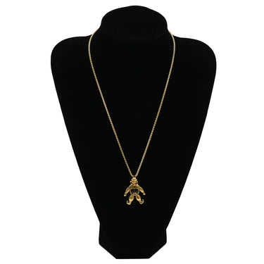 ショパール CHOPARD ピエロ ペンダント イエローゴールド K18YG ダイヤモンド カラーストーン ネックレス 750YG 18K 5石 ムービング