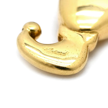 ショパール CHOPARD ピエロ ペンダント イエローゴールド K18YG ダイヤモンド カラーストーン ネックレス 750YG 18K 5石 ムービング