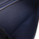 エルメス HERMES ベアンスフレ ブルーマルト アリゲーターマット 長財布 シルバー金具 新品 未使用 青 クロコ 二つ折り財布