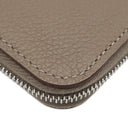 エルメス HERMES アザップロング シルクイン エトゥープ エバーカラー 長財布 シルバー金具 新品 未使用 グレージュ ラウンドファスナー