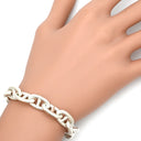 エルメス HERMES シェーヌダンクル MM シルバー シルバー925 ブレスレット 13コマ スターリングシルバー SV925 Ag925