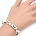 エルメス HERMES シェーヌダンクル MM シルバー シルバー925 ブレスレット 14コマ スターリングシルバー SV925 Ag925