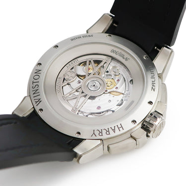 腕時計 ハリーウィンストン Harry Winston オーシャン プロジェクト Z13 OCEAMP42ZZ001 自動巻き メンズ 合金 レトログラード式デイト 限定