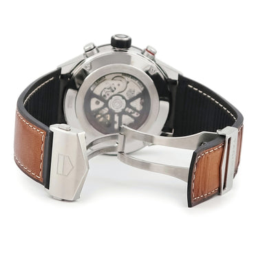 腕時計 タグホイヤー TAG Heuer カレラ キャリバー ホイヤー02 クロノグラフ CBG2A10.FT6169 自動巻き メンズ スケルトン スモールセコンド