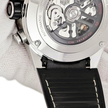 腕時計 タグホイヤー TAG Heuer カレラ キャリバー ホイヤー02 クロノグラフ CBG2A10.FT6169 自動巻き メンズ スケルトン スモールセコンド