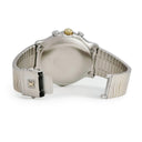 腕時計 エベル Ebel 1911 エルプリメロ クロノグラフ 1134901 自動巻き メンズ K18YG×SS コンビ デイト スモールセコンド ホワイト