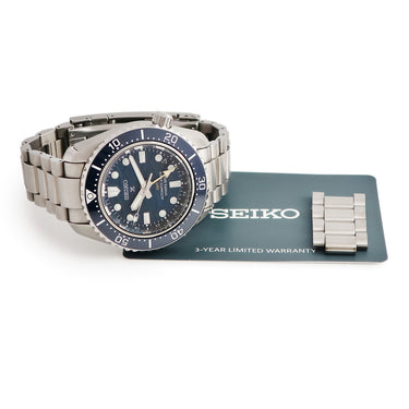 腕時計 セイコー SEIKO プロスペックス ダイバーズ60周年 限定モデル SBEJ027 6R54-00N0 自動巻き メンズ ブルー デイト GMT 夜光