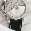 腕時計 ギナーン GUINAND 40シリーズ パイロット クロノグラフ 40.50-01 自動巻き メンズ スモールセコンド デイデイト 回転ベゼル