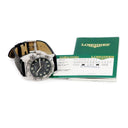 腕時計 ロンジン LONGINES ウィームス L2.608.4.53.2 自動巻き メンズ OH済 ブラック 黒 回転ベゼル デイト ヴィンテージ 限定