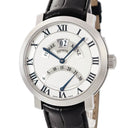 腕時計 ピエールクンツ PIERREKUNZ デイレトログラード クラシカル グランドデイト PKA016SRGD 自動巻き メンズ ホワイト 青針