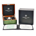 腕時計 ピエールクンツ PIERREKUNZ デイレトログラード クラシカル グランドデイト PKA016SRGD 自動巻き メンズ ホワイト 青針