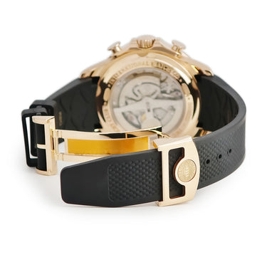 腕時計 IWC IWC ポルトギーゼ ヨットクラブ クロノグラフ IW390202 自動巻き メンズ グレー K18RG フライバック デイト スモセコ