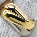 カルティエ Cartier トリニティ クッション リング LM B4239949 ホワイトゴールドXイエローゴールドXピンクゴールド K18WG K18YG K18PG #49(JP9) リング 指輪 3連 3カラー スクエア 7号