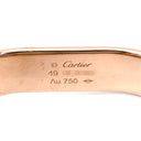 カルティエ Cartier トリニティ クッション リング LM B4239949 ホワイトゴールドXイエローゴールドXピンクゴールド K18WG K18YG K18PG #49(JP9) リング 指輪 3連 3カラー スクエア 7号