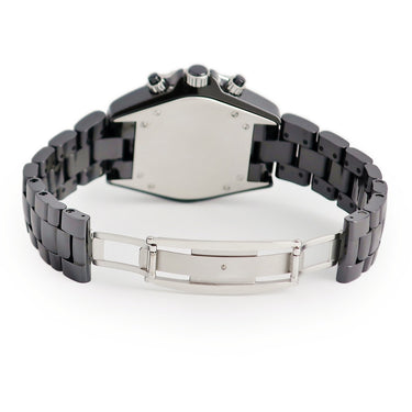 腕時計 シャネル CHANEL J12 クロノグラフ H0940 自動巻き メンズ ブラックセラミック ダイヤ アラビア 黒 デイト スモールセコンド