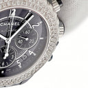 腕時計 シャネル CHANEL J12 クロノグラフ H0940 自動巻き メンズ ブラックセラミック ダイヤ アラビア 黒 デイト スモールセコンド