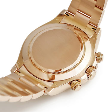 腕時計 ロレックス ROLEX コスモグラフ デイトナ 116505 V番 自動巻き メンズ V番 K18RG無垢 クロノグラフ スモセコ 夜光インデックス