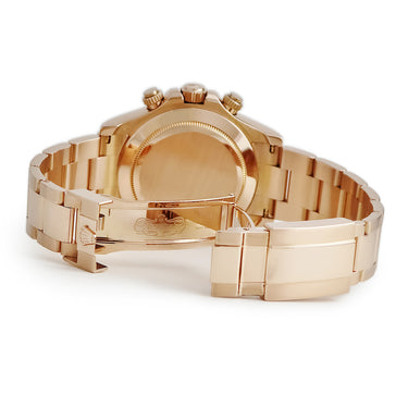 腕時計 ロレックス ROLEX コスモグラフ デイトナ 116505 V番 自動巻き メンズ V番 K18RG無垢 クロノグラフ スモセコ 夜光インデックス