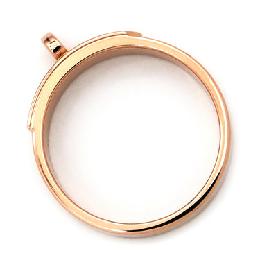 エルメス HERMES ケリー PM H109041B 00053 ピンクゴールド K18PG ダイヤモンド #53 リング 指輪 Au750 18K 18金 4P 4石 4粒 ダイヤ トゥレクラスプ 13号