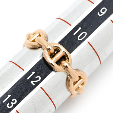 エルメス HERMES シェーヌダンクル アンシェネ PM H110025B 00051 ピンクゴールド K18PG #51 リング 指輪 Au750 18K 18金 11号