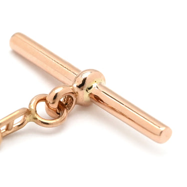 エルメス HERMES シェーヌダンクル ファランドール ST H119450B 00ST ピンクゴールド K18PG ブレスレット Au750 18K 18金