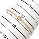 エルメス HERMES シェーヌダンクル ファランドール ST H119450B 00ST ピンクゴールド K18PG ブレスレット Au750 18K 18金