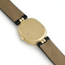 腕時計 パテックフィリップ PATEK PHILIPPE ゴールデンエリプス 4698J クオーツ レディース メーカーOH済 K18YG無垢 純正ダイヤ ブルー