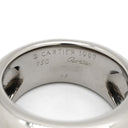 カルティエ Cartier ヌーベルバーグ ホワイトゴールド K18WG #48(JP8) リング 指輪 750 18K 8号