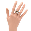 カルティエ Cartier ヌーベルバーグ ホワイトゴールド K18WG #48(JP8) リング 指輪 750 18K 8号