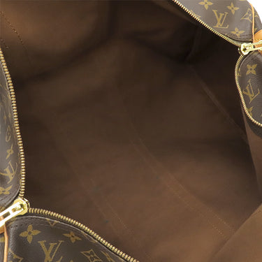 ルイヴィトン LOUIS VUITTON キーポル 55 M41424 モノグラム モノグラムキャンバス ボストンバッグ ゴールド金具 茶 鍵/パドロック欠品