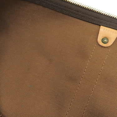 ルイヴィトン LOUIS VUITTON キーポル 55 M41424 モノグラム モノグラムキャンバス ボストンバッグ ゴールド金具 茶 鍵/パドロック欠品