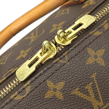 ルイヴィトン LOUIS VUITTON キーポル 55 M41424 モノグラム モノグラムキャンバス ボストンバッグ ゴールド金具 茶 鍵/パドロック欠品