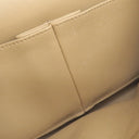 シャネル CHANEL マトラッセ 25 フラップバッグ A01112 ベージュ レザー ショルダーバッグ ゴールド金具 ダブルフラップ ダブルチェーン