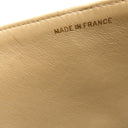 シャネル CHANEL マトラッセ 25 フラップバッグ A01112 ベージュ レザー ショルダーバッグ ゴールド金具 ダブルフラップ ダブルチェーン