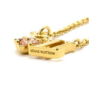 ルイヴィトン LOUIS VUITTON コリエ ルルグラム M00783 ゴールド GP ネックレス フラワーモチーフ LVサークル