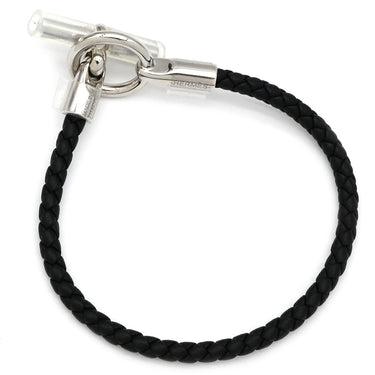 エルメス HERMES グレナン H H071681FP89T1 ブラック×シルバー ヴォースイフト GP T1 ブレスレット シルバー金具 新品 未使用 黒 シルバー