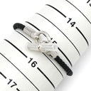 エルメス HERMES グレナン H H071681FP89T1 ブラック×シルバー ヴォースイフト GP T1 ブレスレット シルバー金具 新品 未使用 黒 シルバー