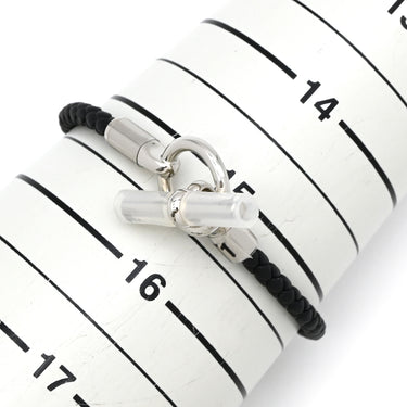 エルメス HERMES グレナン H H071681FP89T1 ブラック×シルバー ヴォースイフト GP T1 ブレスレット シルバー金具 新品 未使用 黒 シルバー