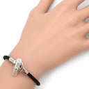 エルメス HERMES グレナン H H071681FP89T1 ブラック×シルバー ヴォースイフト GP T1 ブレスレット シルバー金具 新品 未使用 黒 シルバー