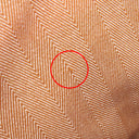 エルメス HERMES ヴァルパライソMM ゴールド トワルシェブロン レザー ハンドバッグ シルバー金具 茶