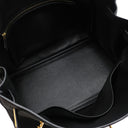 エルメス HERMES バーキン35 ブラック トゴ ハンドバッグ ゴールド金具 黒