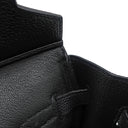 エルメス HERMES バーキン35 ブラック トゴ ハンドバッグ ゴールド金具 黒